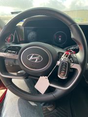 2023 Hyundai Elantra SEL - Interior Steering Wheel With Keys Image